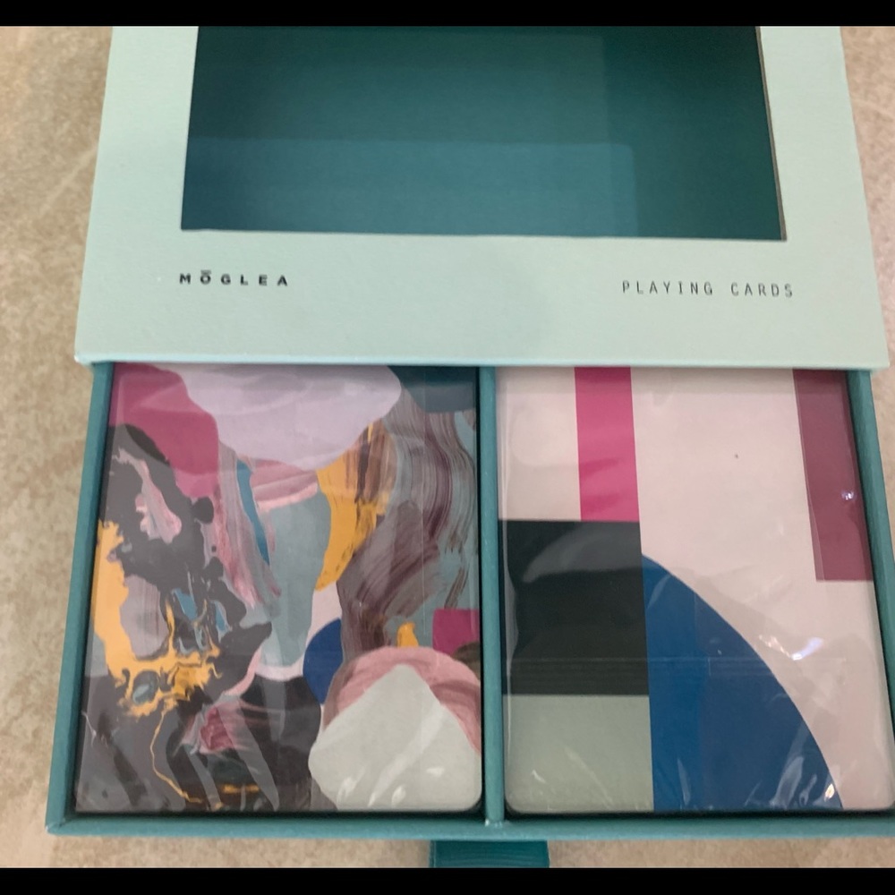 Anthropologie Moglea Playing Cards, Set of 2 - Picture 6 of 8